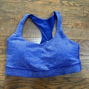 Lululemon purple racerback sports bra
